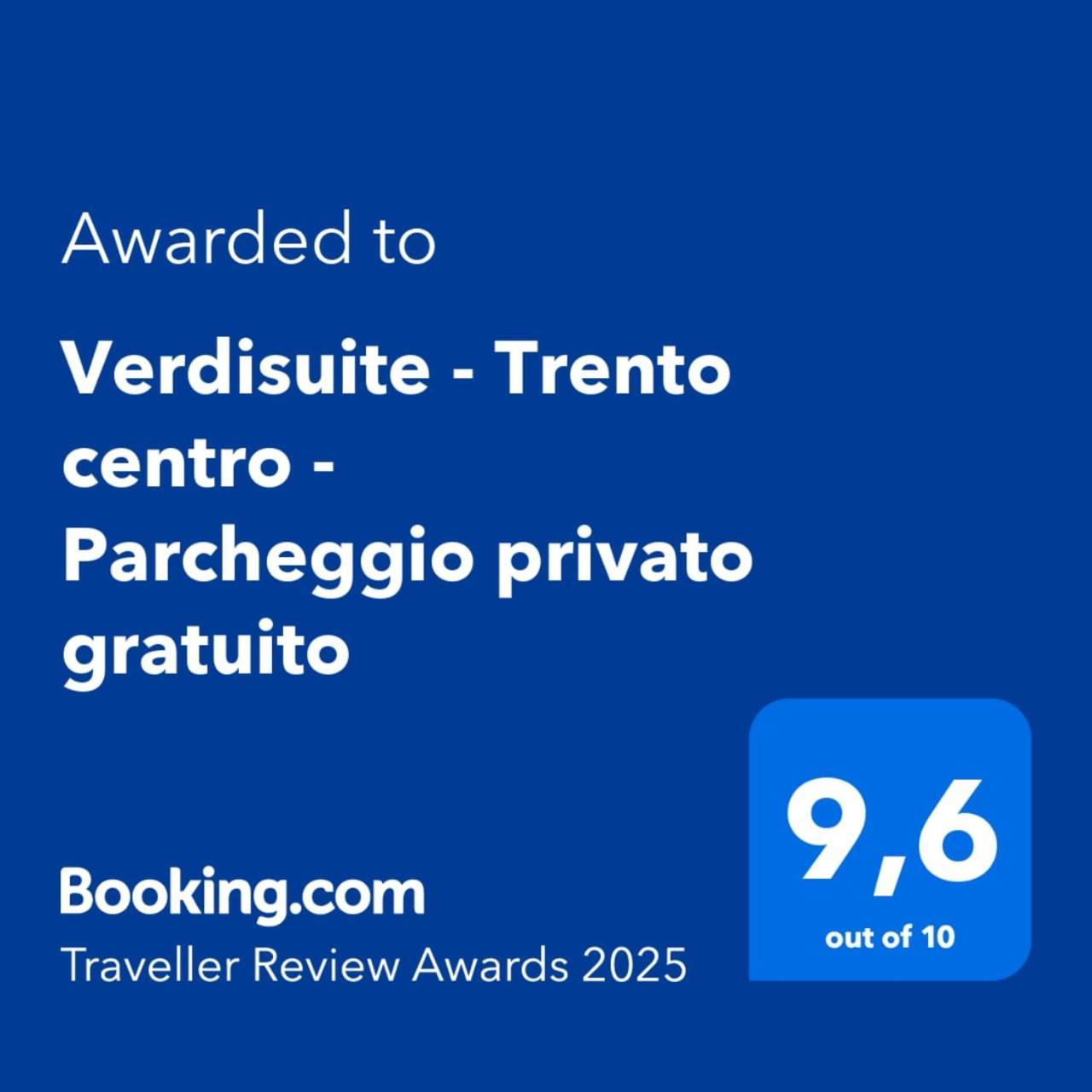 Verdisuite - Trento Centro - Parcheggio Privato Gratuito Exterior foto